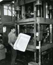 Interior view of Worcester Moulded Plastics Company